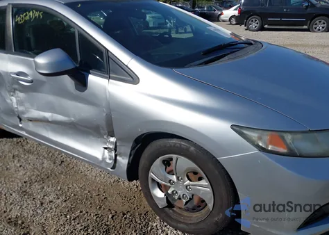 2013 Honda Civic Lx from USA, damaged, VIN 2HGFB2F58DH551217